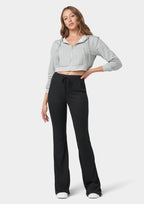 Pantalon en tricot côtelé Elana Tall