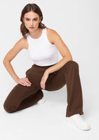 Pantalon demi-évasé haut