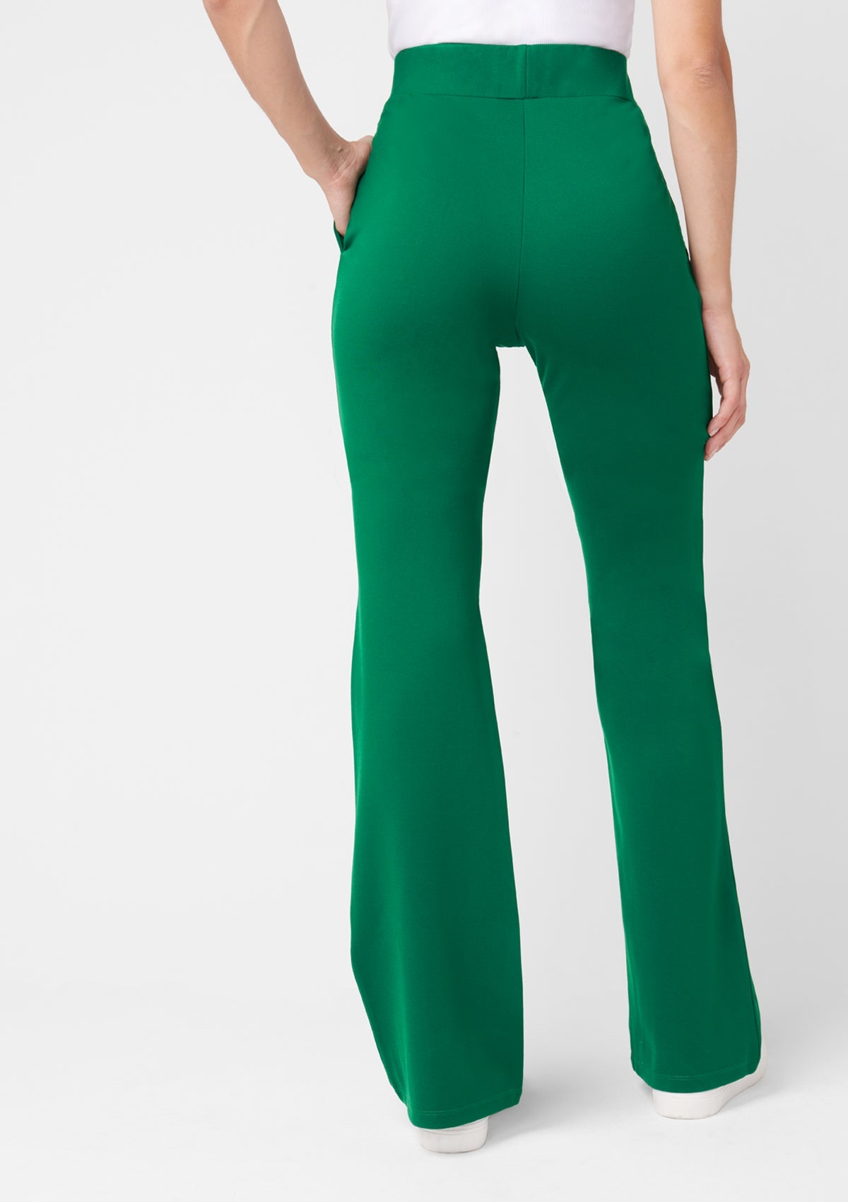 Pantalon demi-évasé haut