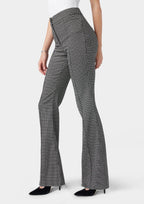 Pantalon évasé taille haute