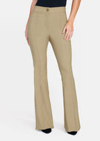 Pantalon évasé taille haute