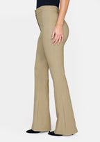 Pantalon évasé taille haute