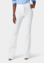 Pantalon évasé taille haute