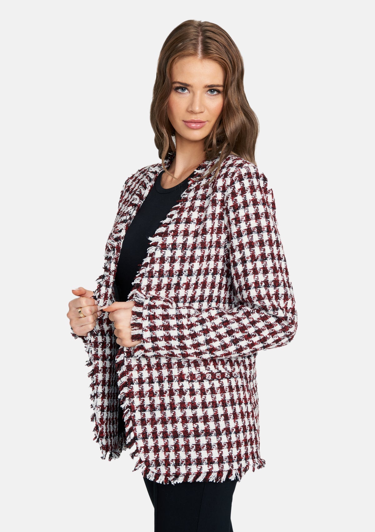 Veste pied-de-poule Tall Robin