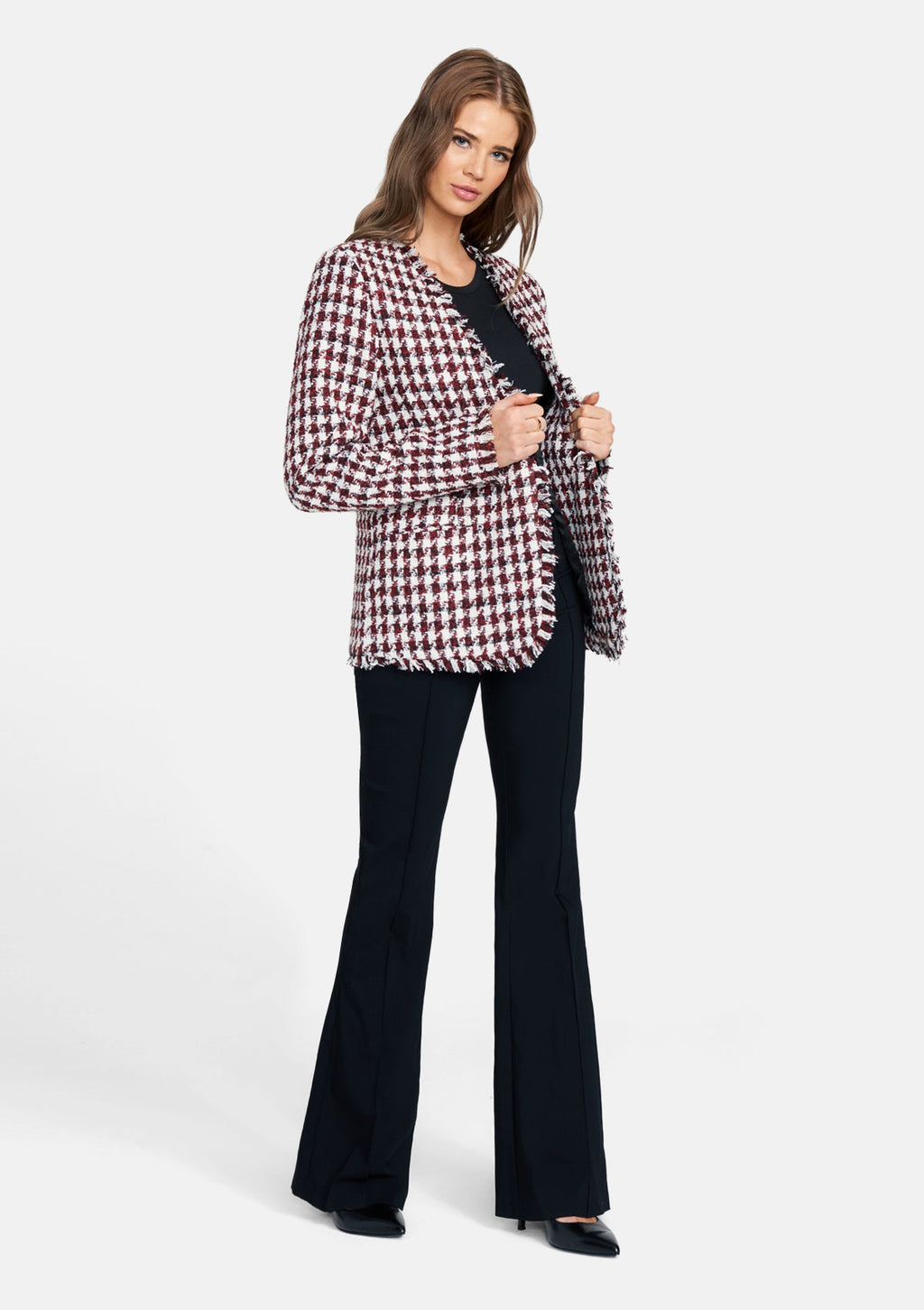 Veste pied-de-poule Tall Robin