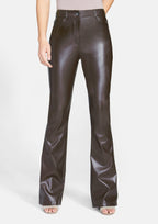Pantalon évasé en similicuir Tall Lexa