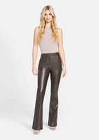 Pantalon évasé en similicuir Tall Lexa