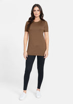 Alloy Basics - T-shirt ras du cou taille haute