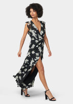 Robe longue fleurie Tall Bella