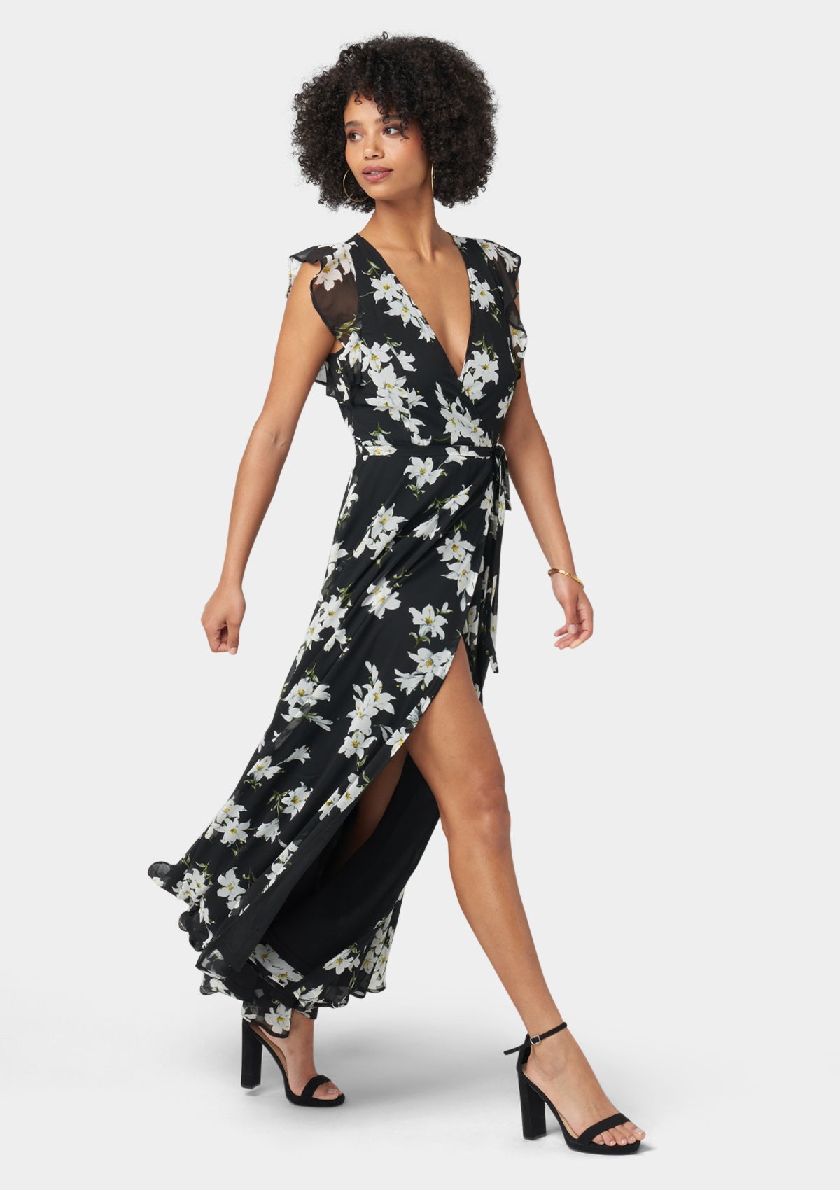 Robe longue fleurie Tall Bella