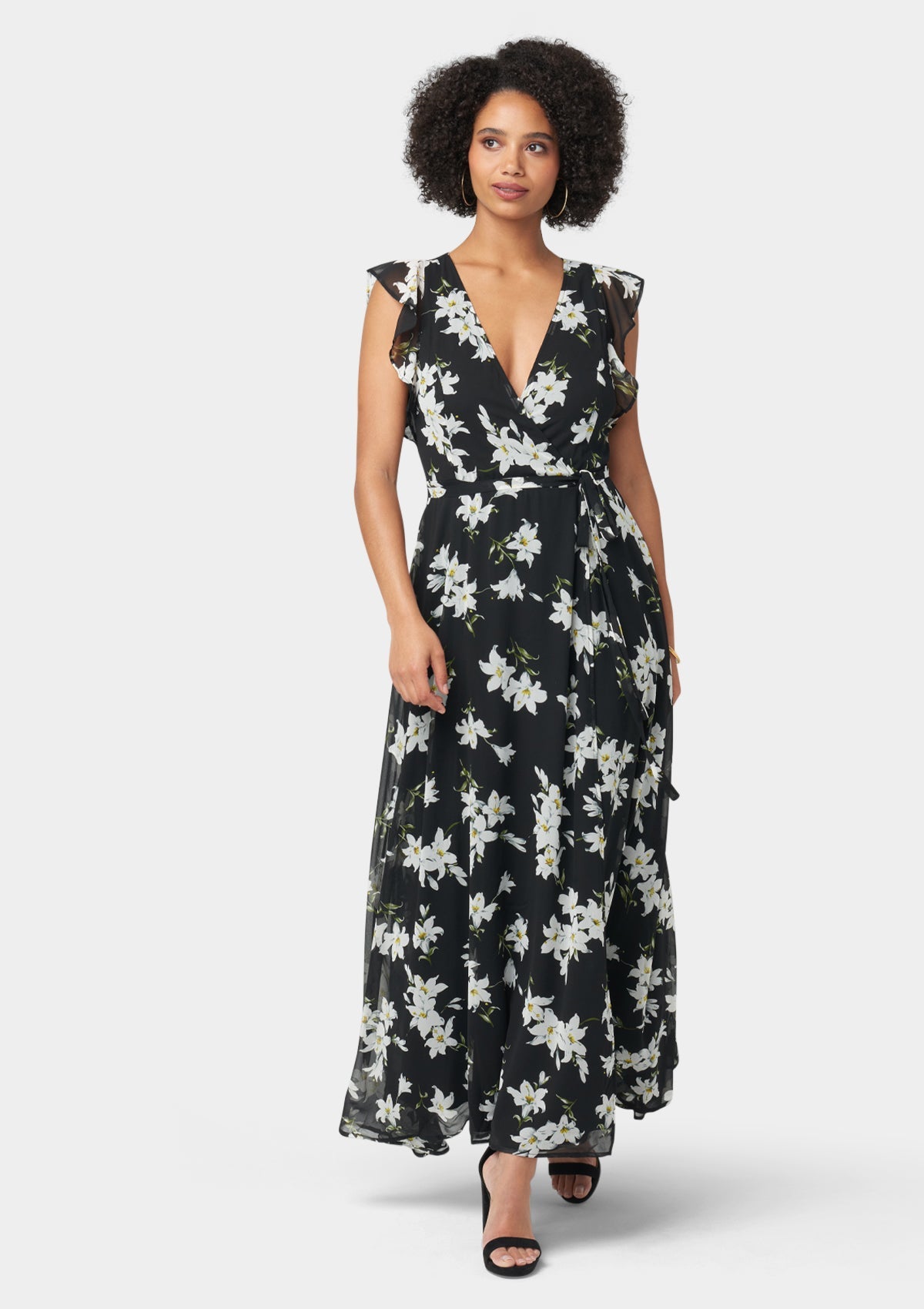 Robe longue fleurie Tall Bella