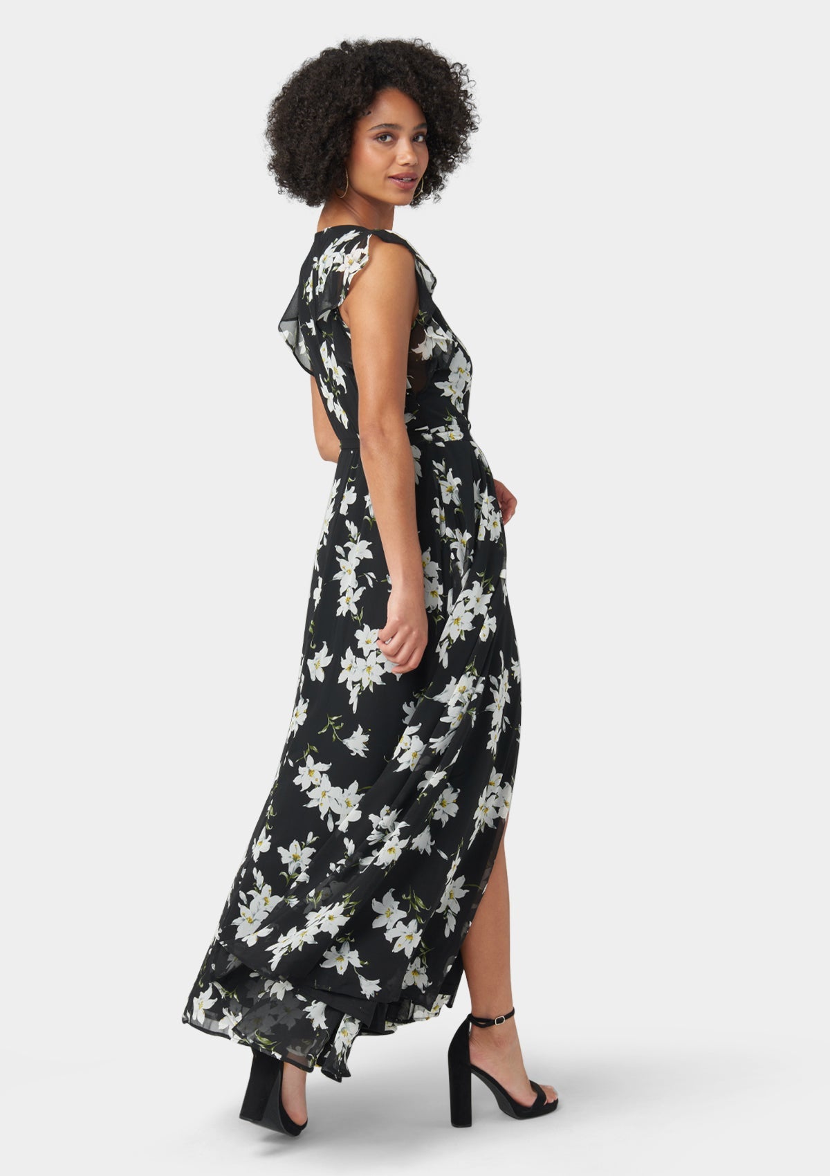 Robe longue fleurie Tall Bella