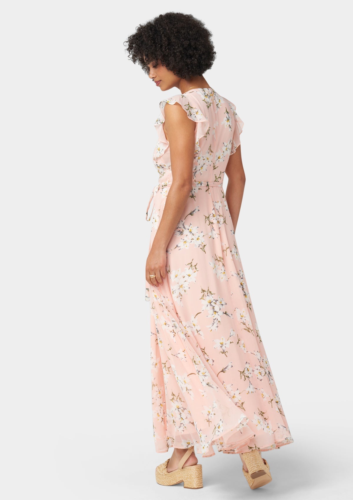 Robe longue fleurie Tall Bella
