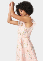 Robe longue fleurie Tall Bella