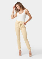 Tall - Tianna - Pantalon de jogging en crêpe à nouer à la taille