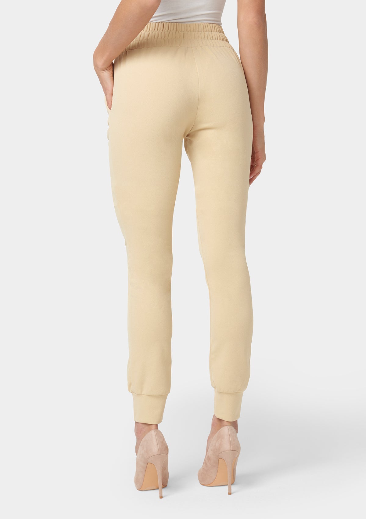 Tall - Tianna - Pantalon de jogging en crêpe à nouer à la taille