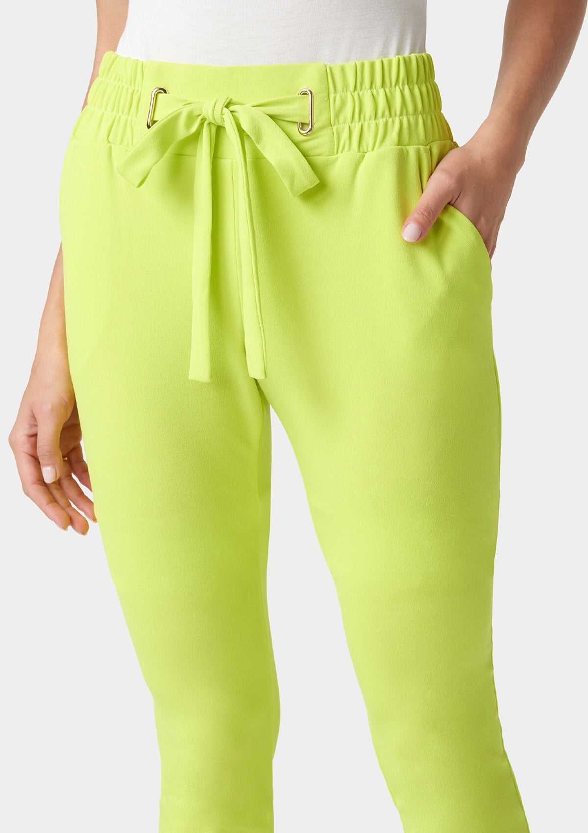 Tall - Tianna - Pantalon de jogging en crêpe à nouer à la taille