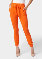 Tall - Tianna - Pantalon de jogging en crêpe à nouer à la taille