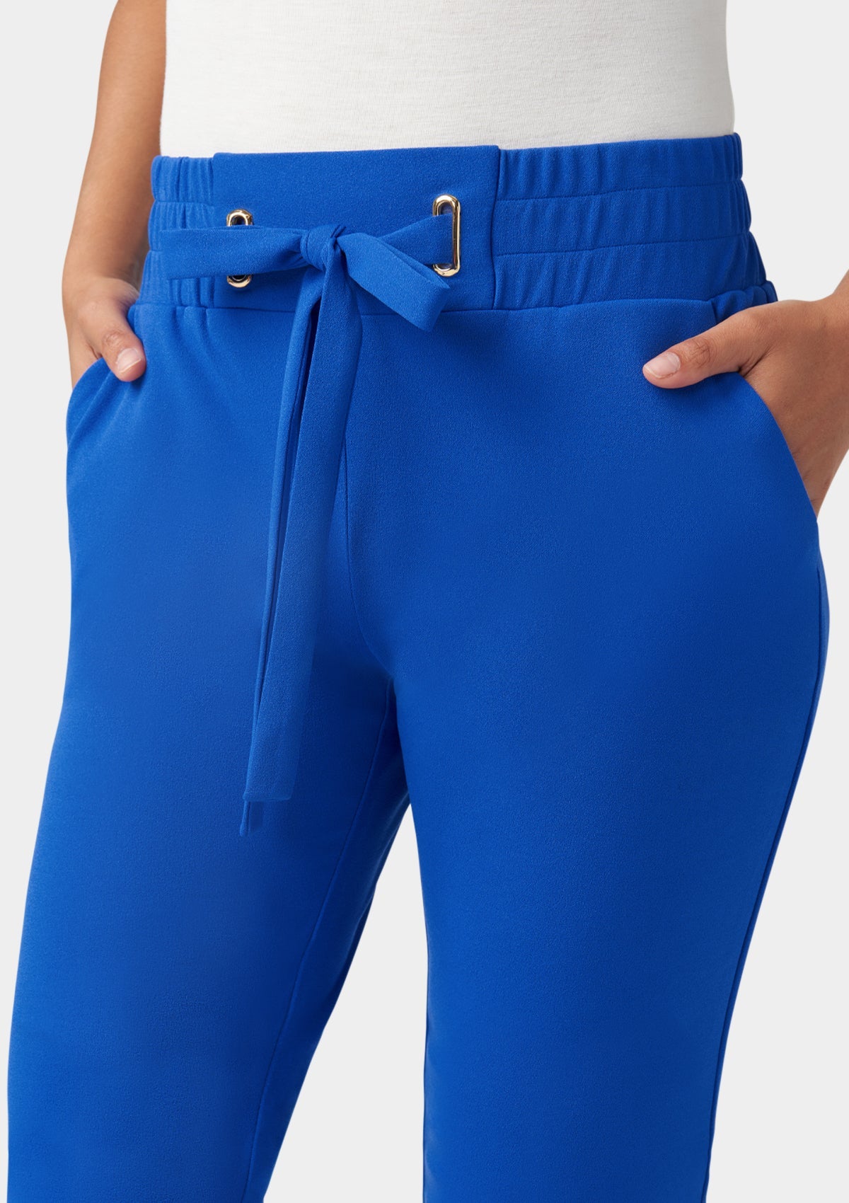 Tall - Tianna - Pantalon de jogging en crêpe à nouer à la taille