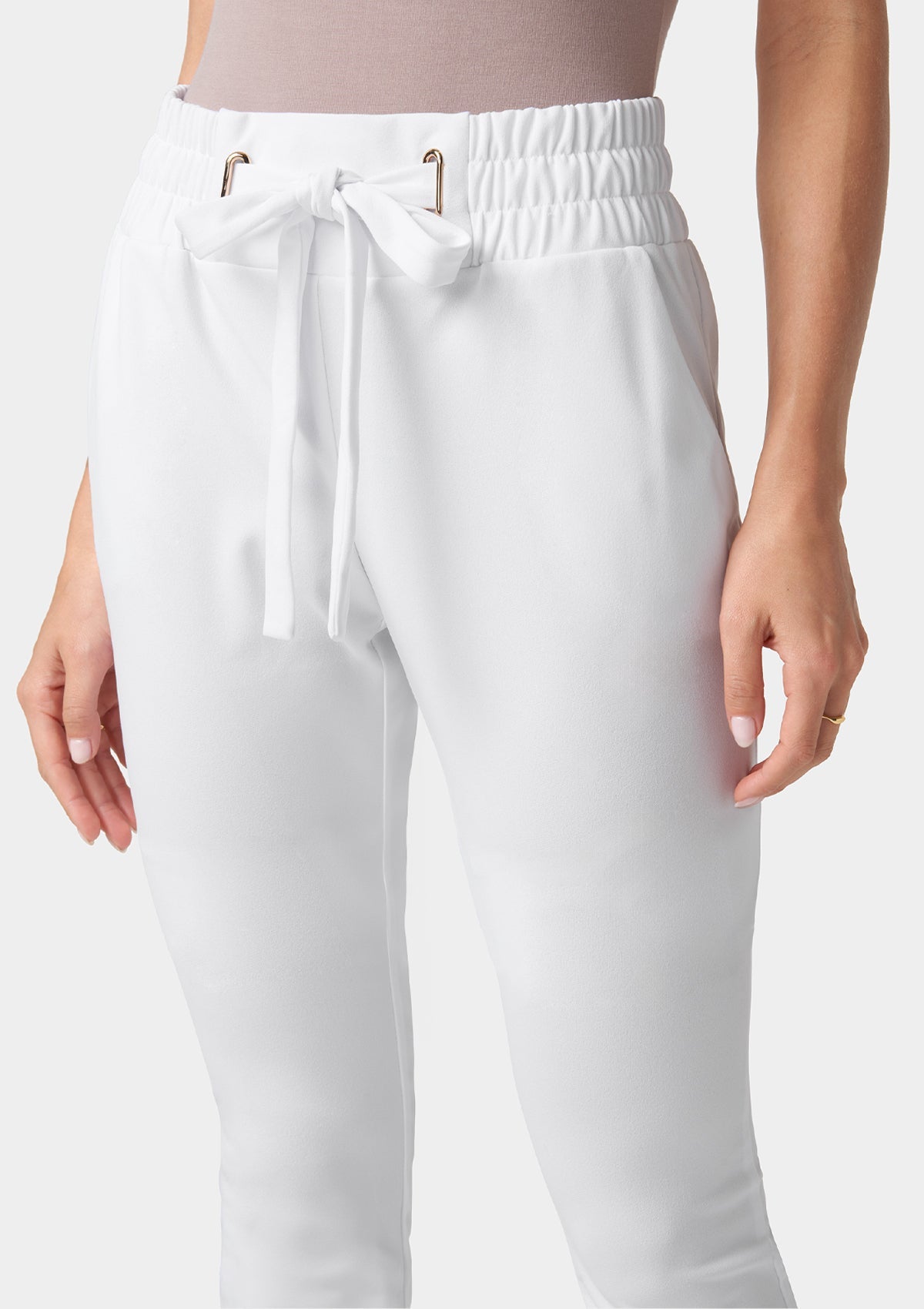 Tall - Tianna - Pantalon de jogging en crêpe à nouer à la taille