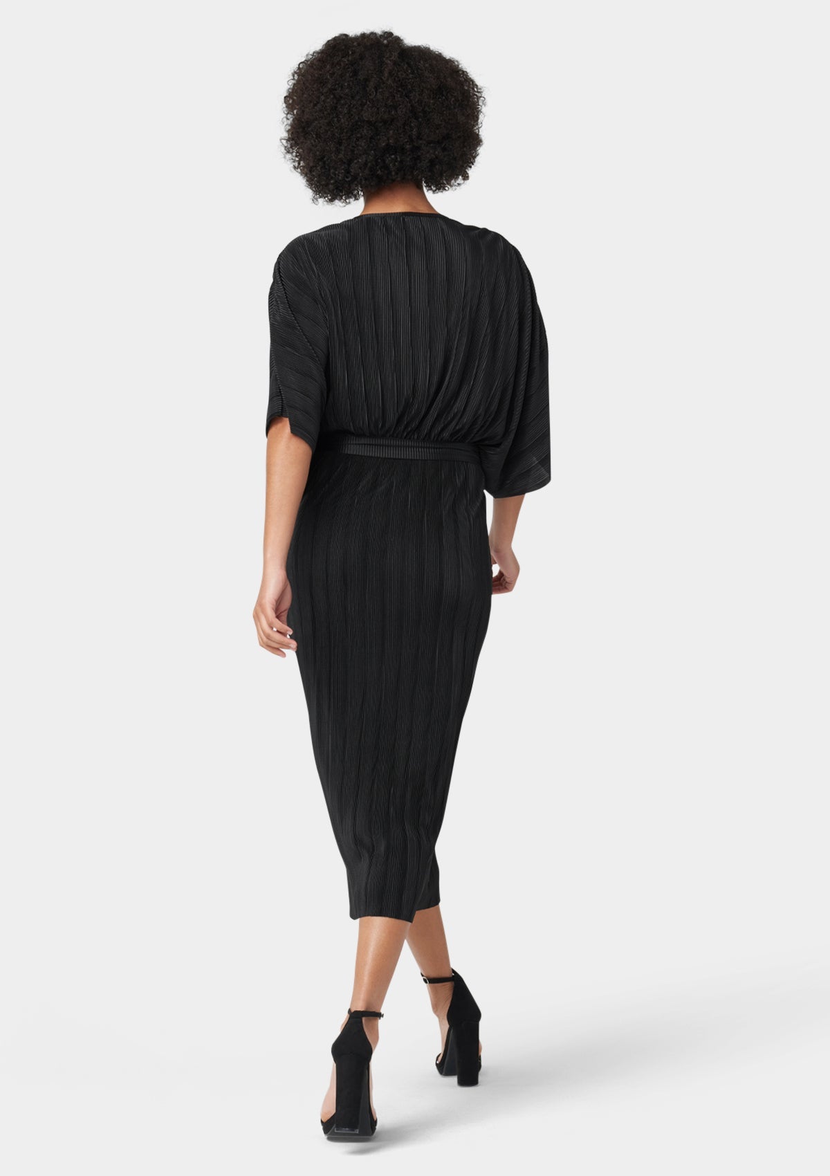 Robe midi plissée Tall Valerie