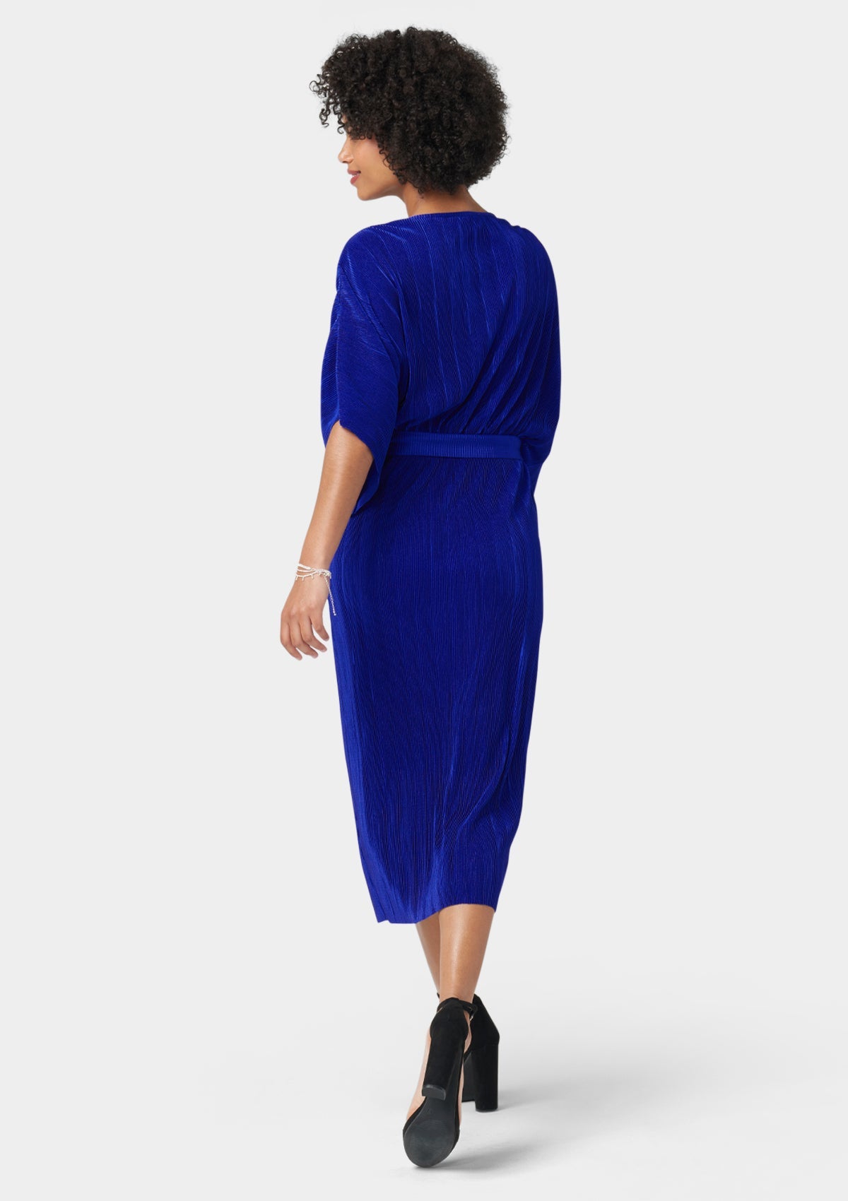 Robe midi plissée Tall Valerie