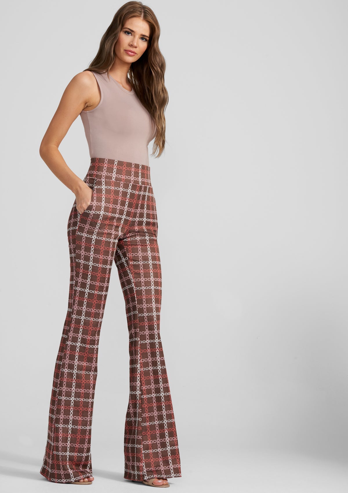 Pantalon évasé Tall Samara