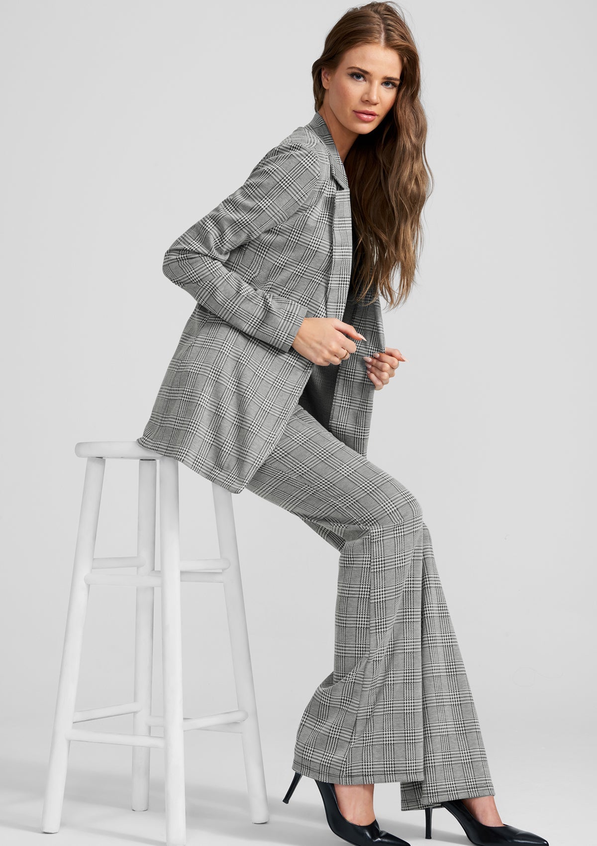 Blazer imprimé Tall Sasha